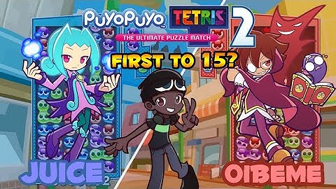 Puyo Puyo Tetris 2 -[Puyo Puyo] Juice (Rafisol) vs Oibeme (Possessed Klug) FT15??