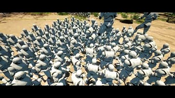 Unreal Engine 5.7.1 Open World Devlog 7 -  250 Winions,Ocean,and Voxels...