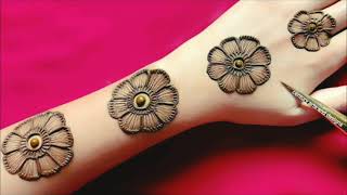 New mehndi designs 2024||simple design of mehndi for Eid||easy and simple mehndi designs collection|