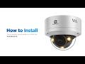 How to install GWSECU dome cameras