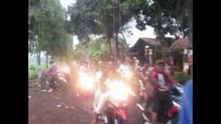 pesta kemenangan kades bantar bolang 2013
