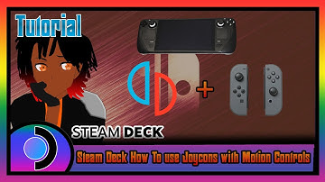 Steam Deck Tutorial: How To use Joycons with Motion Controls (2025 still works!)