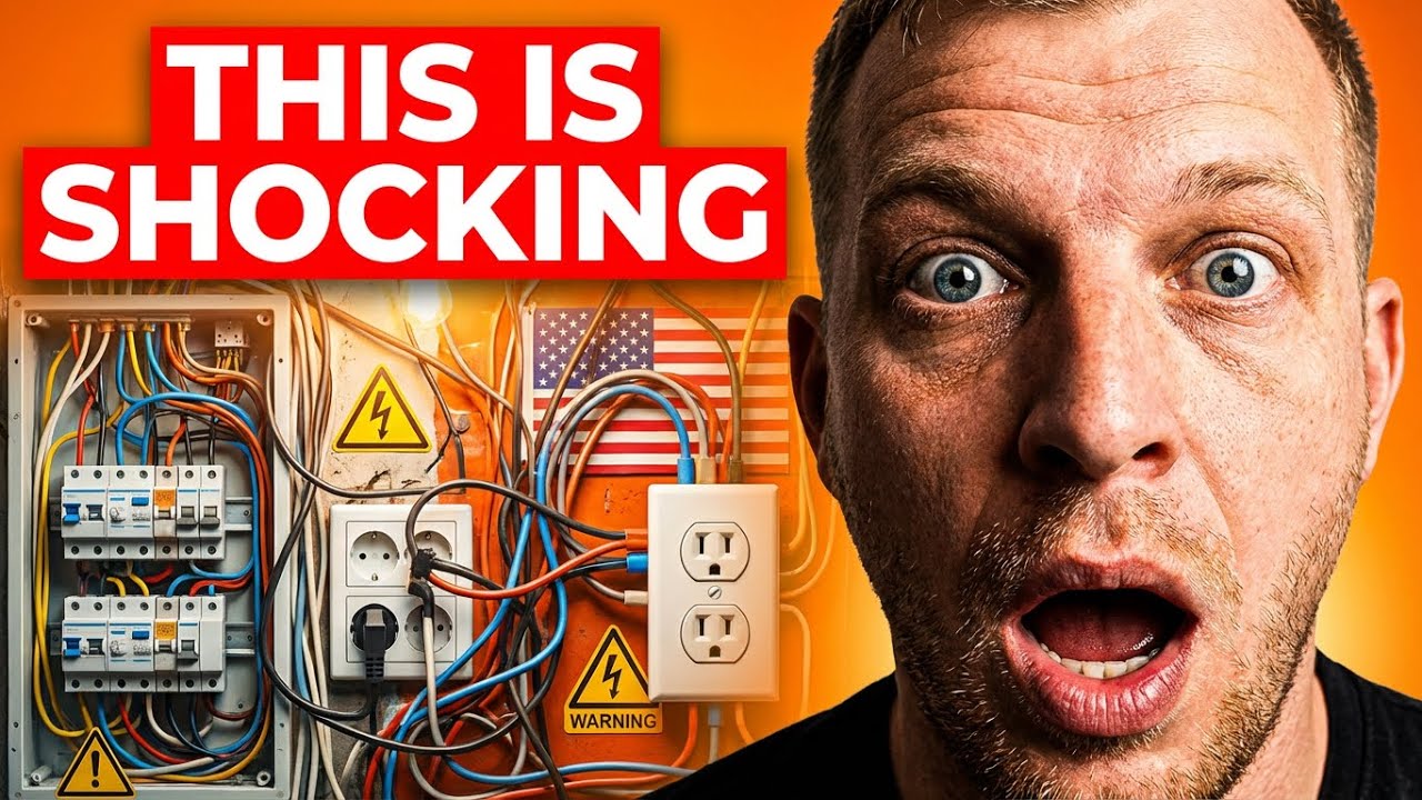 ⚡🇪🇺 European Wiring vs USA — This Is How We REALLY Do It
