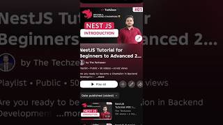 Become a BACKEND DEVELOPER in 2025-26 | Master NestJS from Zero to Expert (Hindi/Urdu)