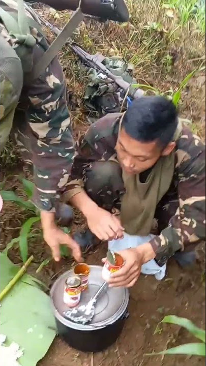 #sardinas lang #sapat na #army at #cafgu #ulam #shorts #video #viral #trending