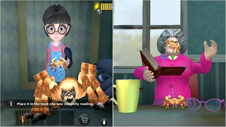 Scary Teacher 3D | Spider Prank By Tani