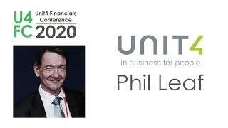 Unit4 Financials 2020 Q2 (previously known as version 15)