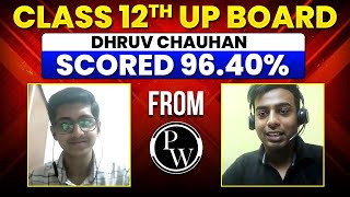 Meet Dhruv Chauhan : Scored 96.4% in Class 12th UP Board Exam 2024 🔥