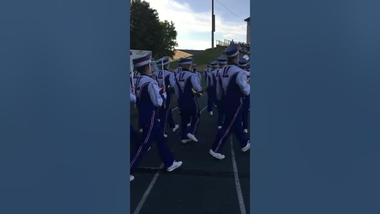 Lake band show lake drumline entrance YouTube