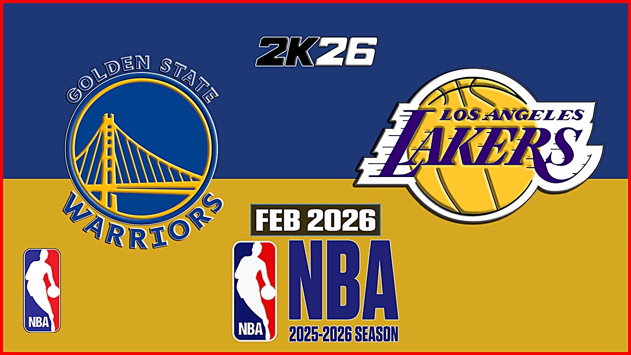 WARRIORS  vs  LAKERS  | NBA 4TH QUARTER Highlights | lakers vs warriors | NBA 2K26 |