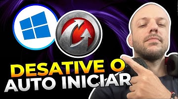 Como DESATIVAR a AUTO INICIALIZAÇÃO do WARGAMING GAME CENTER