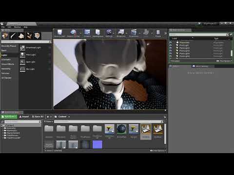 Unreal引擎內容設計 室內Demo