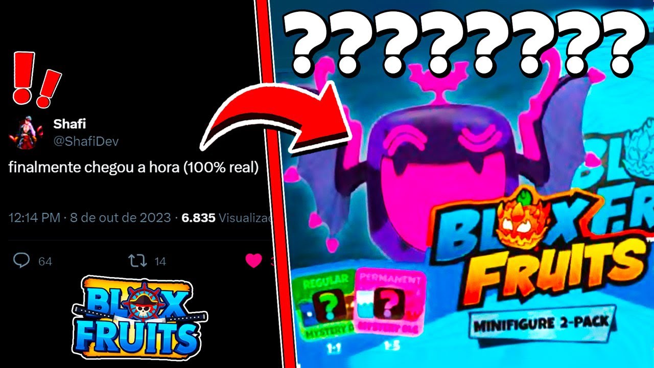 FINALMENTE A NOVA ATUALIZAÇÃO DO BLOX FRUITS! 