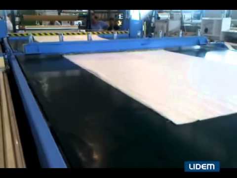 Mesas de extender, cortar y apilar fibra de vidrio en rollos de gran  diámetro tejidos técnico. - YouTube
