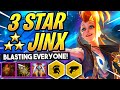 3 STAR JINX ⭐⭐⭐ GOES PEW PEW - VANGUARD BLASTERS! | TFT Guide | Teamfight Tactics Set 3 Galaxies