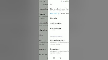 How to block All calls from strangers in Redmi MIUI 12.5 Version by Xiaomi Blocklist settings Redmi