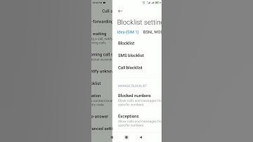 How to block All calls from strangers in Redmi MIUI 12.5 Version by Xiaomi Blocklist settings Redmi