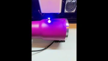WeCreate Vision Laser Engraver on Cup
