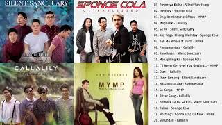 Silent Sanctuary, Sponge Cola, Callalily, MYMP Greatest Hits   OPM Nonstop Love Songs Ever by LOVE 214,752 views 5 years ago 1 hour, 31 minutes