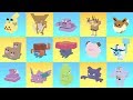 ALL POKEMONS EVOLUTIONS in ONE VIDEO - (Before and After the Evolution) Pokemon Quest