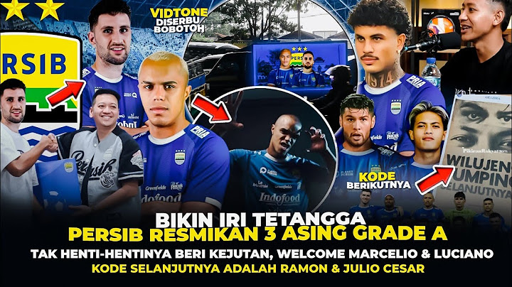 🔴TEPAT DETIK INI, 3 ASING SEKALIGUS DIRESMIKAN PERSIB ~ Next Kode JULIO + RAMON, Pengakuan Etam Top🔥