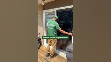 Sliding screen door replacement services GTA. #revitalizewindowsanddoors #screendoor #gta #toronto