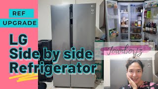 LG SIDE BY SIDE REF GR-B247KQDV || Basic Specifications and Ref Tour