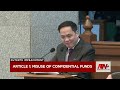 Pagtalakay sa alleged misuse of confidential funds | NewsWatch Live