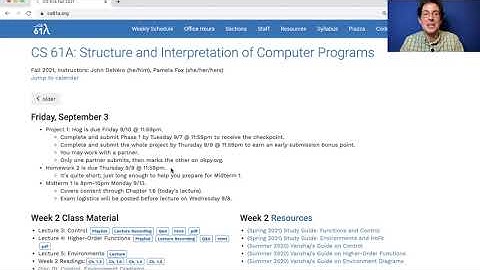 61A Fall 2021 Lecture 5 Announcements