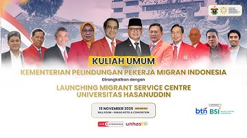 🔴 LIVE KULIAH UMUM - KEMENTERIAN PELINDUNGAN PEKERJA MIGRAN INDONESIA