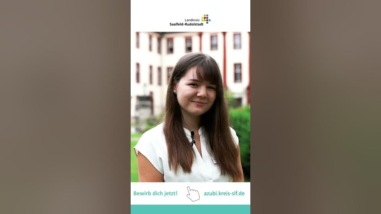 Ausbildung im Landratsamt Saalfeld - Ausbildung mit Perspektive - YouTube