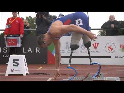 Men's 200m T42 | final | 2014 IPC Athletics European Championships Swansea