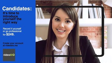 Create a Video Bio Introduction and Add it to Your Resume | 3 Step Process