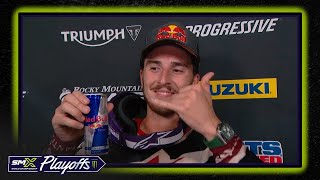 What riders said after SuperMotocross Playoffs Round 2 in St. Louis | Motorsports on NBC