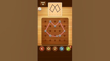 Line Puzzle String Art Acacia Level 19 Solution