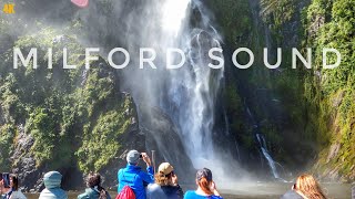 Milford Sound New Zealand Cruise Dec 2023 | Fiord National Park | New Zealand Walking Tour 4K