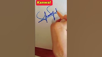 Kanwal Name signature unique style 10 M view s|FaizSignature and Art