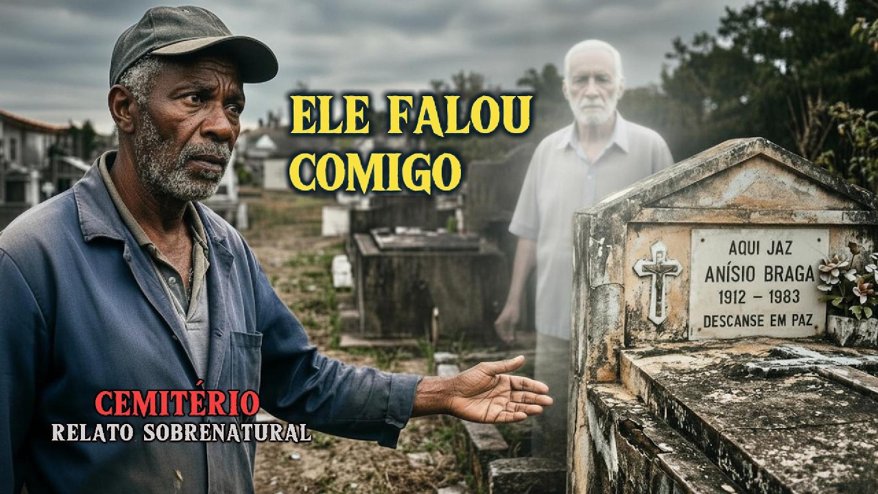 NO CEMITÉRIO EM 1983... ELE ME CONTOU POR QUE ESTAVA ALI! | História de Terror Real