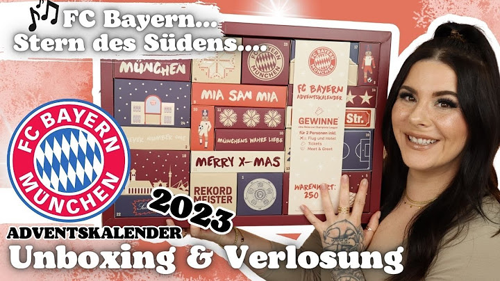 Tor!? ⚽️💨 FC Bayern München Adventskalender 2023 | Unboxing & Verlosung