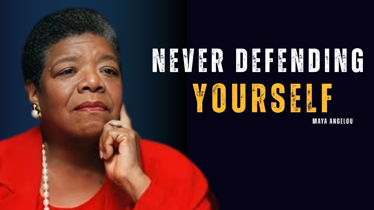Stop Defending Yourself! Use This Power Move Instead | Inspired By Dr. Maya Angelou