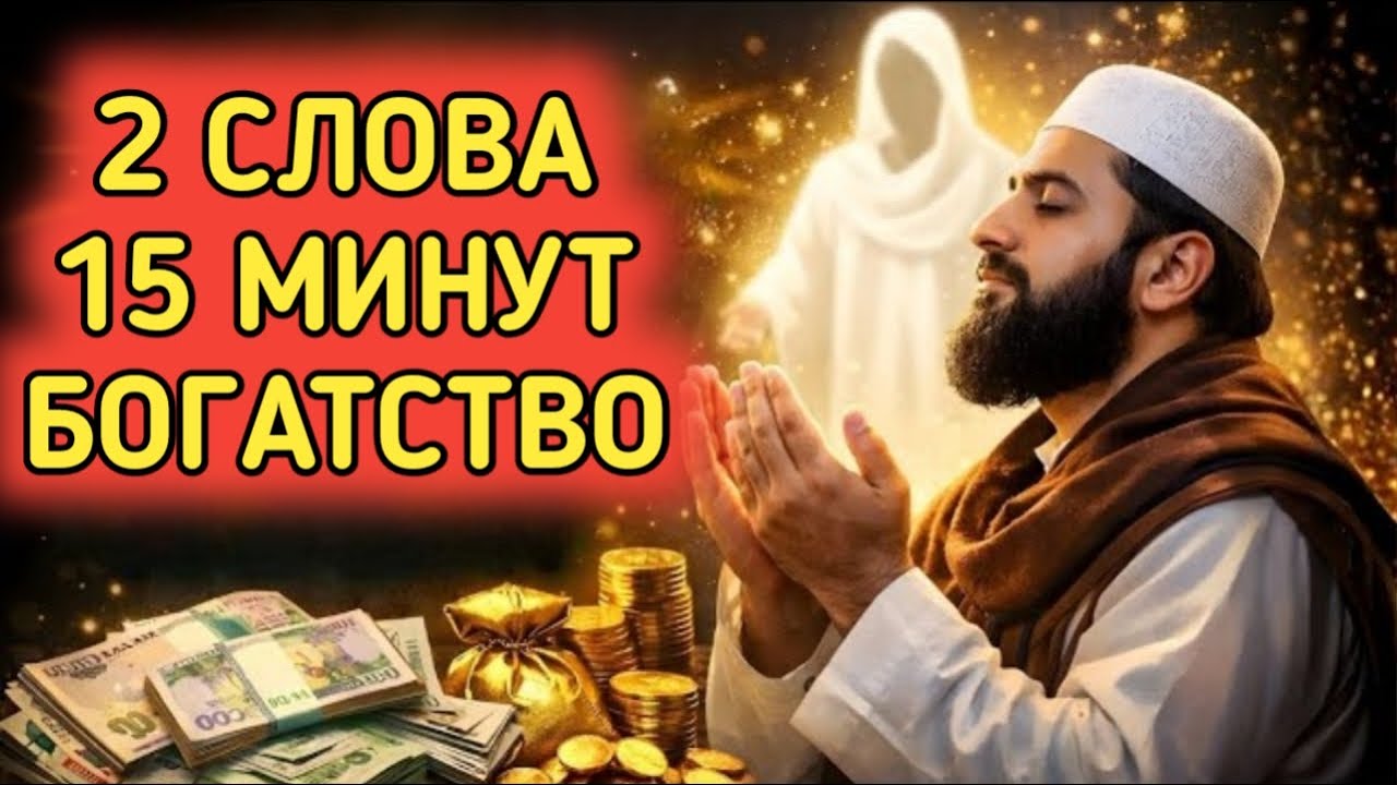2 слова, 15 минут — невидимое богатство | Самый мощный зикр «Я Аллах»