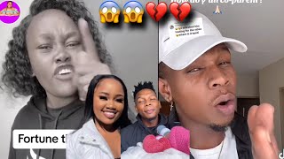 Simphiwe and Fortune exposing each other’s deep secrets 😱😱baby mama and baby daddy drama💔