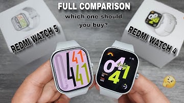 REDMI WATCH 5 VS REDMI WATCH 4 - THE ULTAMATE COMPARISON ( watch before you buy )