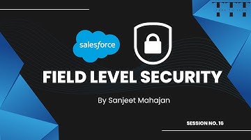 Field Level Security in Salesforce | Explanation by Sanjeet Mahajan