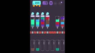 Cups - Water Sort Puzzle Level 204 ⭐️⭐️⭐️ screenshot 5