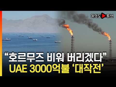 [여의도튜브] "호르무즈 비워 버리겠다" UAE 3000억불 '대작전' / 머니투데이방송