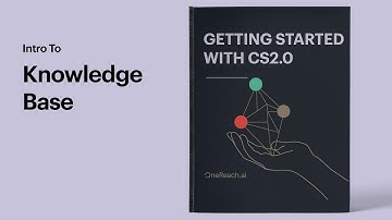 Intro to Knowledge Base