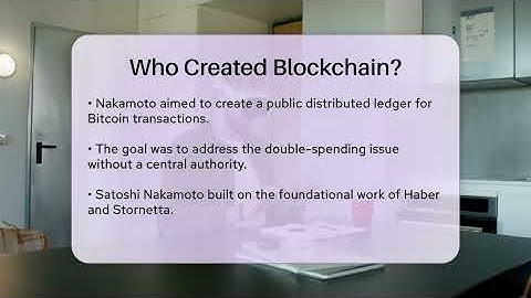 Who Created Blockchain? - Talking Tech Trends