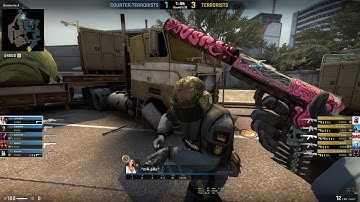 CSGO: Overpass Map - Wallbang from CT to T*