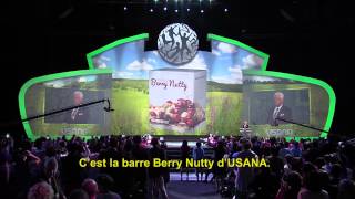 Myron Wentz annonce la nouvelle barre Berry Nutty| USANA Video